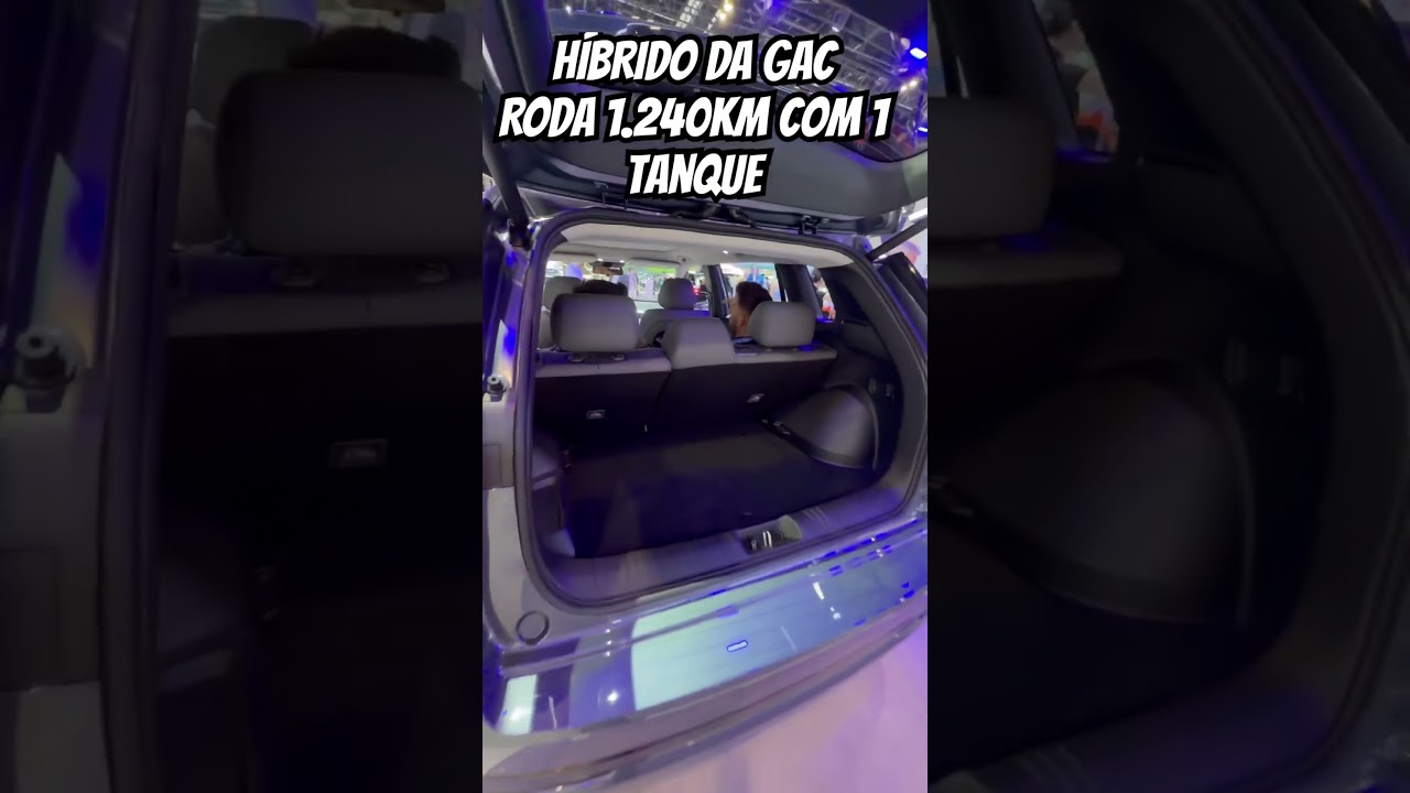 GAC AION i60 tem motor gerador e promete 1.240km com uma carga e um tanque. Vem para cá?