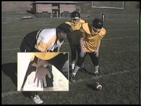 how to take a snap qb