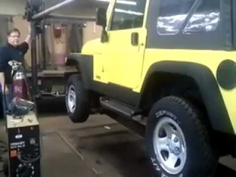 how to repair jeep tj frame