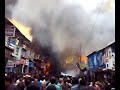 Fire in SM Streeet, Calicut Fire in SM Streeet, Calicut