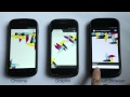 Dolphin vs Chrome vs Gingerbread browser test