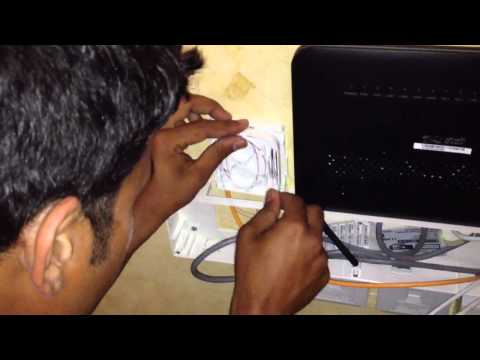 how to fit optical cable