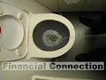 Very long pee in a plane - 2 min 08 sec