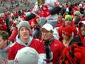 On the field after OSU-Michigan 2008