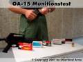 Reliability Ammunition Test OA-15