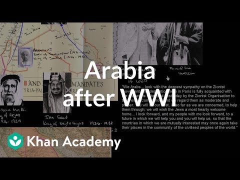 Arabia after World War I