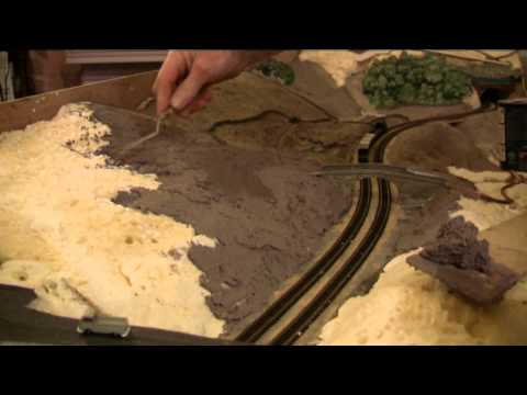 how to make n gauge hills