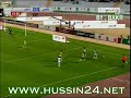 حسين عبدالغني يخرج الكرة ليطمئن على سلامة محمد مسعد.mp4