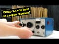 HF regenerative receiver demonstration