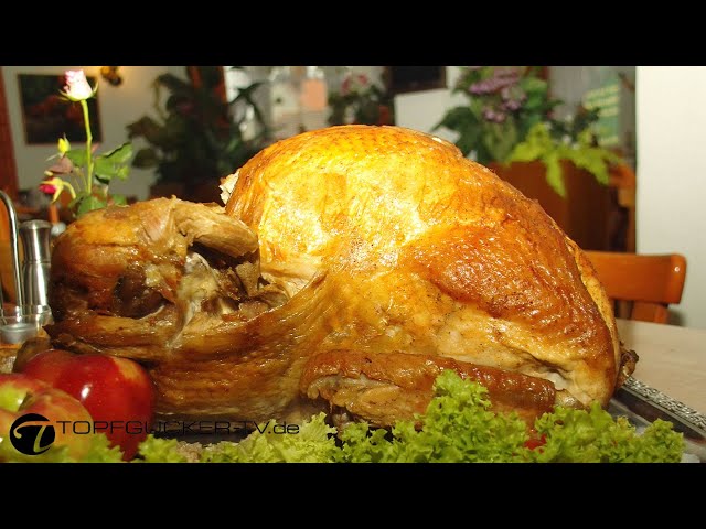 Truthahn mit Kastanienfüllung | Rezept zu den Festtagen