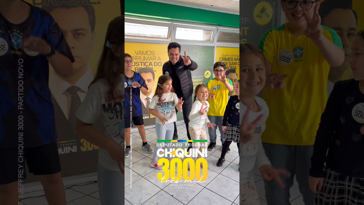O Paraná já decidiu, CHIQUINI é 3️⃣0️⃣0️⃣0️⃣ (três mil) 🇧🇷