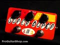 zvex super duper 2 in 1 boost pedal