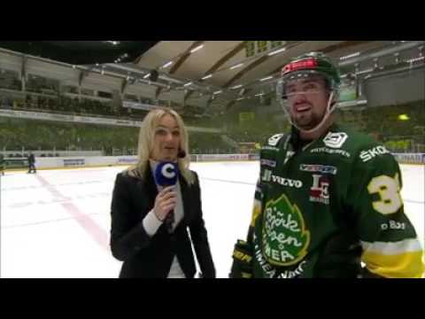 Zach Hamill efter Björklöven - Västerås