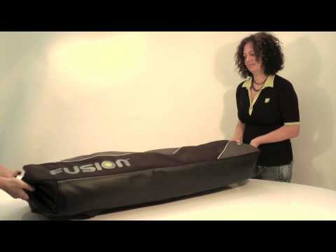 Korg Vintage Stage Piano SV-1 inside a Fusion gig bag