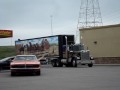 Smokey and the Bandit Kenworth truck,  Dukes of Hazzard General lee, and Rosco's Patrol car. 5 13 09