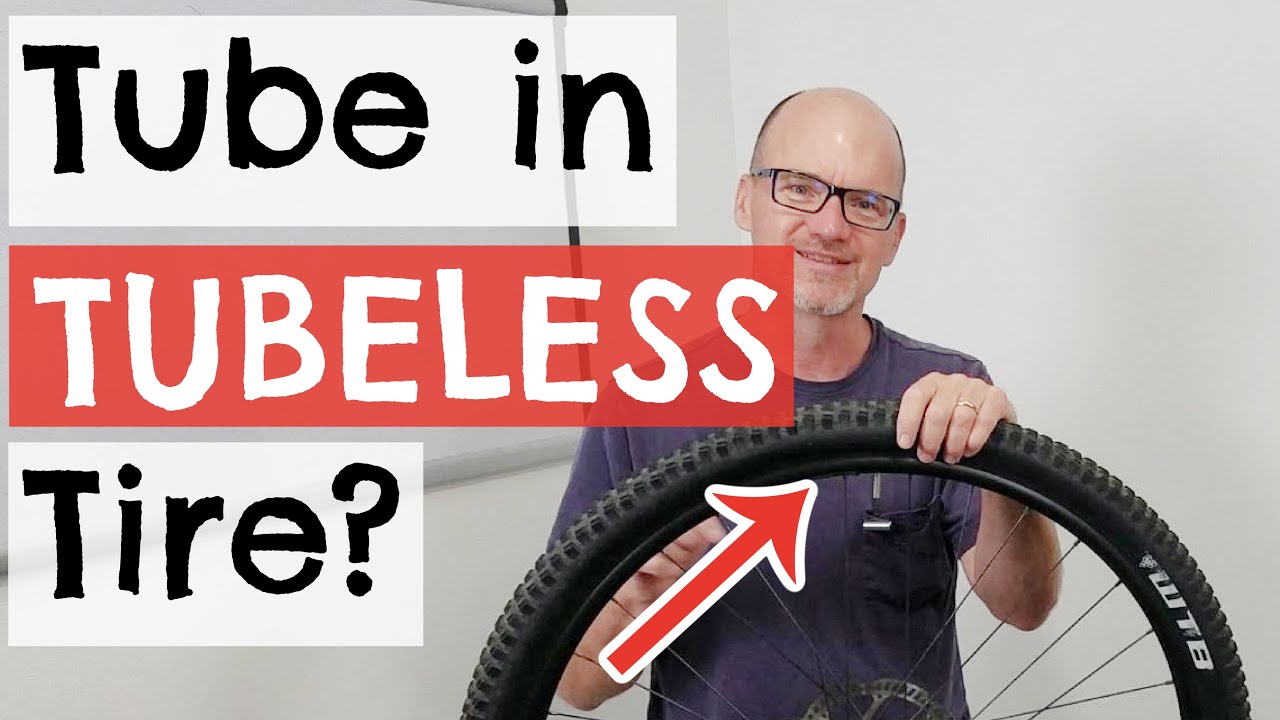 Putting a Tube in a Tubeless Tire! Tubeless Tire Troubles Ride Foster