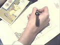 Doing a Martin Zak cartoon with copic markers