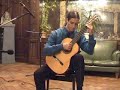 Rossiniana N° 6.1° Parte.Guitarra: Camilo J. Verga (en vivo)