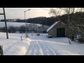 Spazieren im Schnee, Wahlscheid, Winter 25 Dez.2010