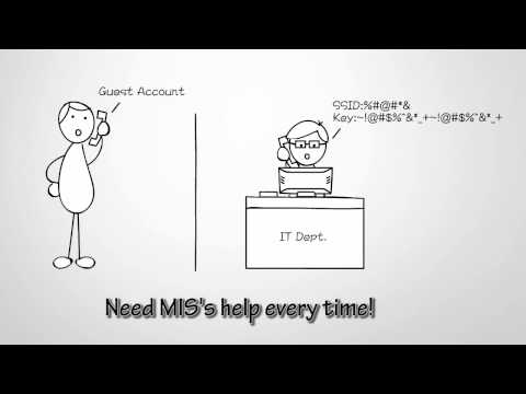 how to provide guest wifi access