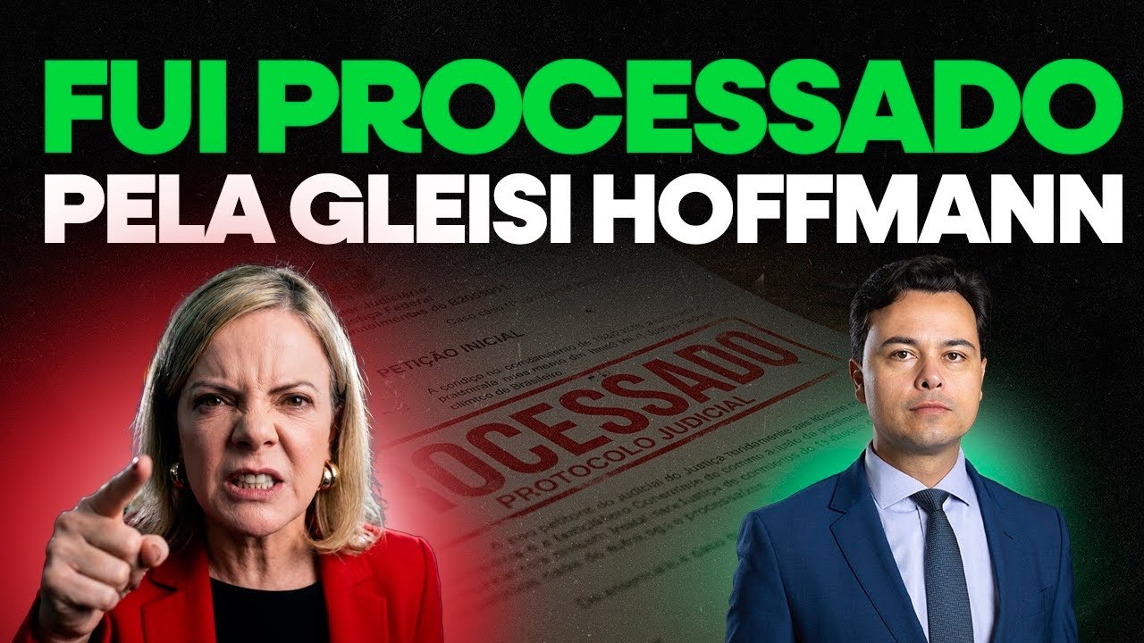 🚨 Gleisi Hoffman pediu pra justiça me censurar para esconder a verdade!