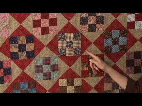 how to make a nine patch quilt