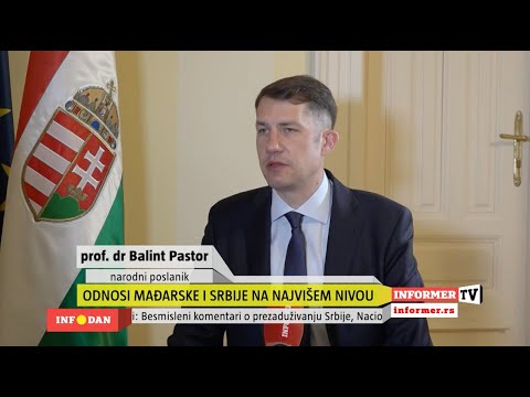 Informer TV - Gost emisije dr Balint Pastor, predsednik SVM-a-cover