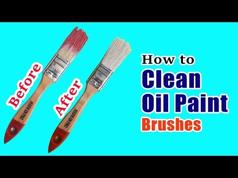 video-linktoworks-How To Clean Oil Paint Brushes