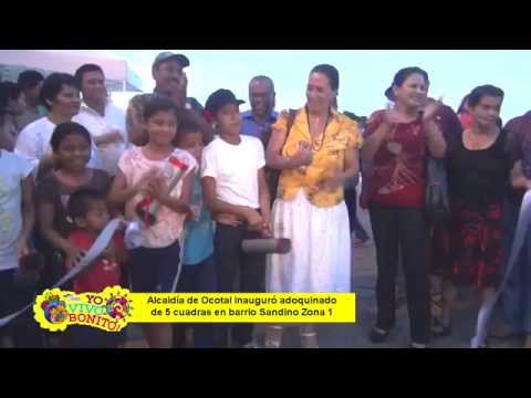 Alcaldía de Ocotal Inaugura adoquinado de 5 calles en Barrio Sandino Zona 2 Alcaldía de Ocotal Inaugura adoquinado de 5 calles en Barrio Sandino Zona 2