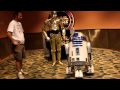 Matt Hochberg meets C3PO and R2-D2