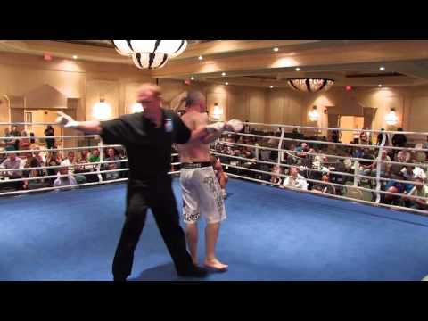 amatuer - May 14th Bay Point Marriot , One hell of a fight! Watch the whole fight then comment on how you would have scored it. The doc stopped it with a mere 30 secon...
