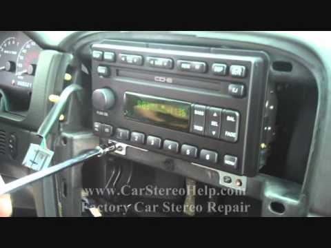 how to repair a cd player in car