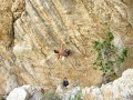Annat Bosio dans un 8b de Toulon