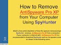 AntiSpyware Pro XP Info & Manual Removal Guide