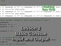 C++ Console Lesson 9: Tic Tac Toe