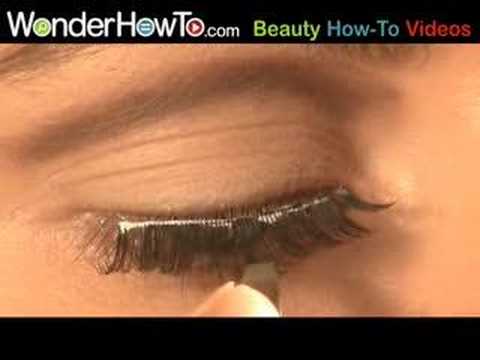 false eyelashes photoshop. BASICS: Easy false eyelash