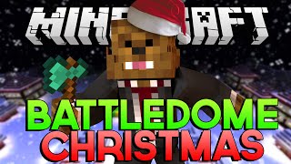 Minecraft CHRISTMAS BATTLEDOME (25 Days of Christmas) w/ The Pack&Friends!