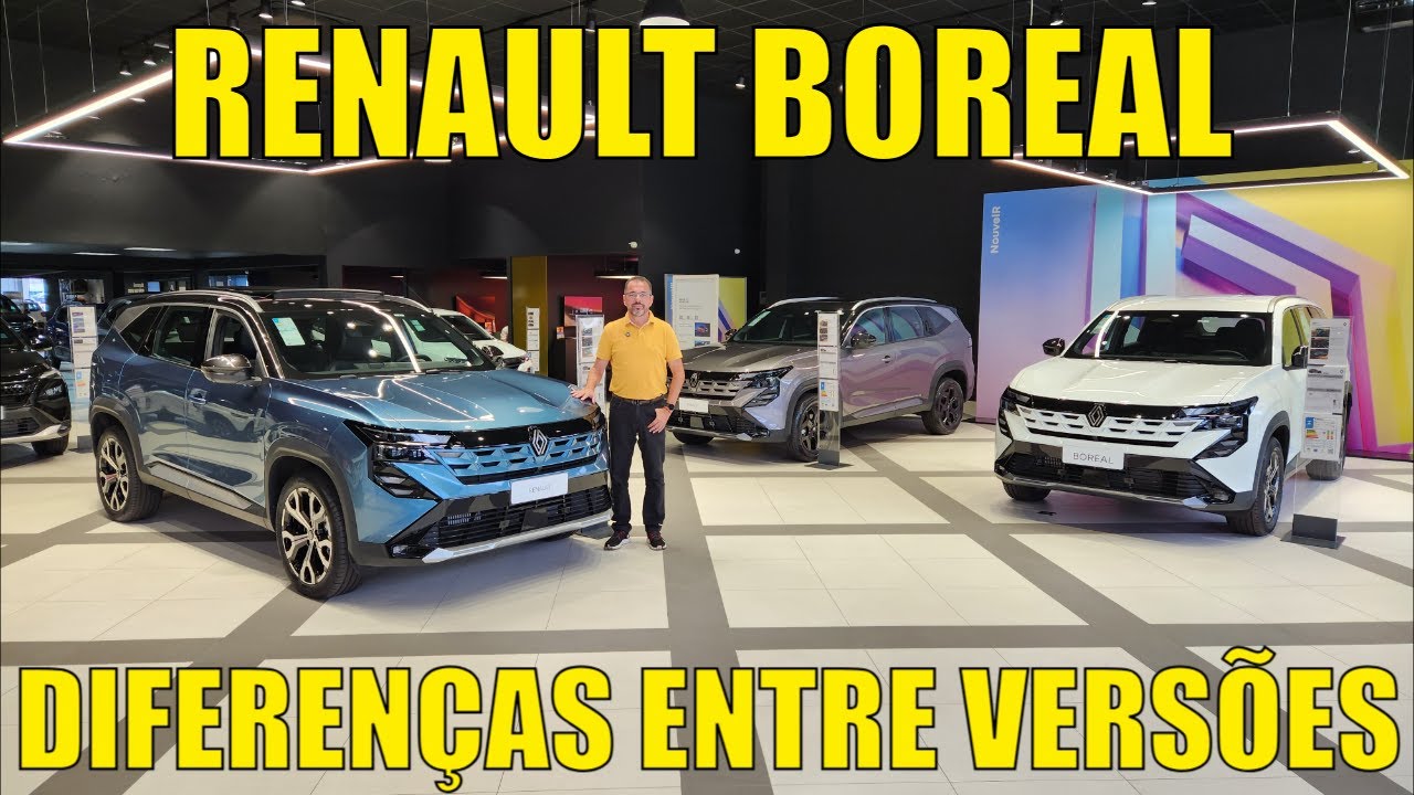 Renault Boreal - Diferenças entre todas as versões