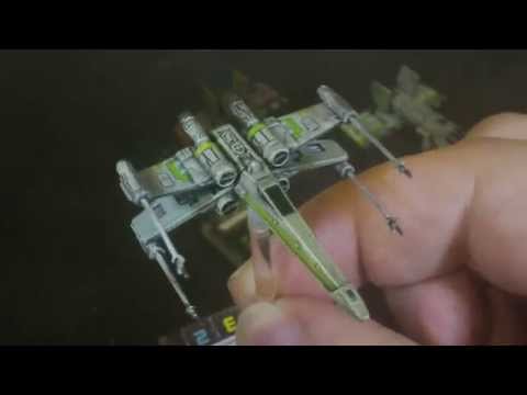 how to paint x wing miniatures