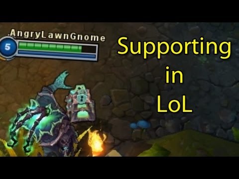 What Playing LoL Support Feels Like (League of Legends)