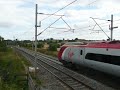 Virgin Pendolino Heads North at Bugbrooke