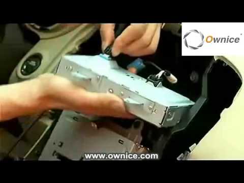 How to install the Car DVD Player GPS navigation for Buick Regal step by step by ownice