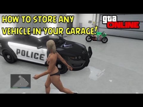 how to remove vehicle from garage gta v