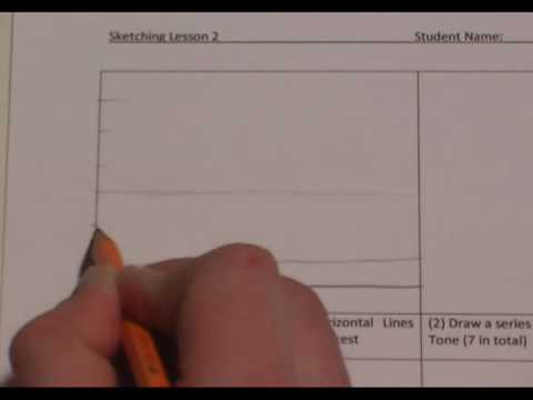 how to draw horizontal line using t-square