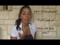 Arabic Beginner Lesson 3- How old are you?