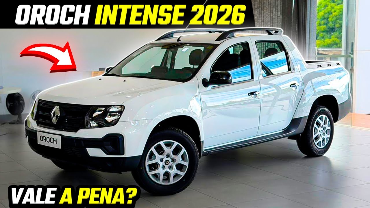 RENAULT OROCH 2026 INTENSE - PERDE ITENS, MAS AINDA É BOA OPÇÃO?