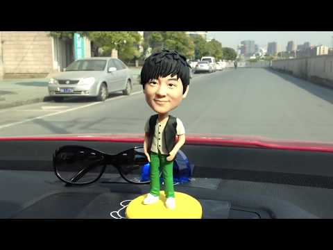 A Special Dashboard - 100% Handmade Polymer Clay Bobblehead