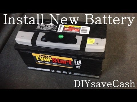 BMW E65 E66 How To Replace Install A New Battery