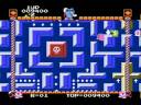 jesus is pissed, the devil is using his crosses for his own amusment, lol. and...monster are going to eat them. quick call mel gibson, save this game with the passion of christ, xd cooler version of pac-man, ha ha.