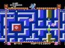jesus is pissed, the devil is using his crosses for his own amusment, lol. and...monster are going to eat them. quick call mel gibson, save this game with the passion of christ, xd cooler version of pac-man, ha ha.